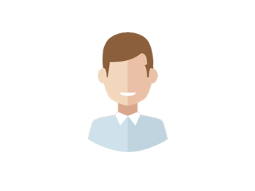 A graphic of a man